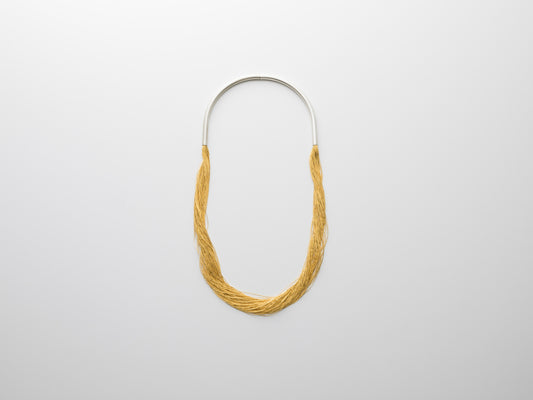 Gold Threads Long Necklaces