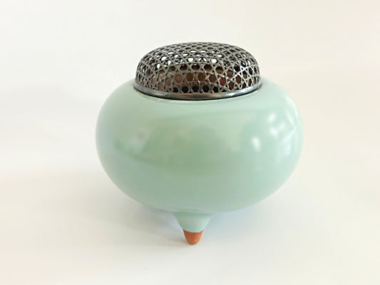 Celadon & Iron Incense Burner