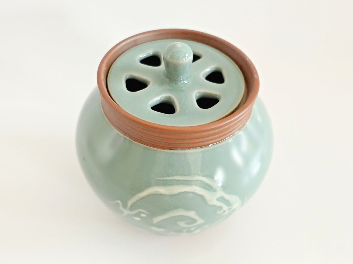 Celadon Dragon Incense Burner