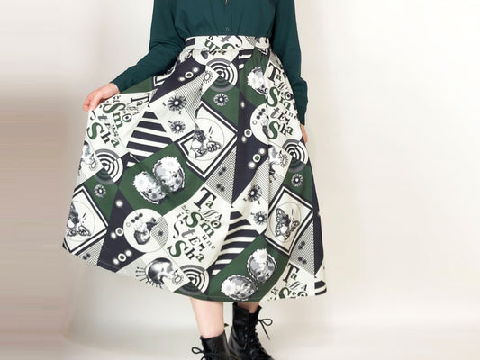 Skirt Composition Green