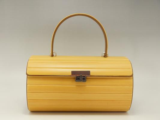 Round Handbag Madake Bamboo