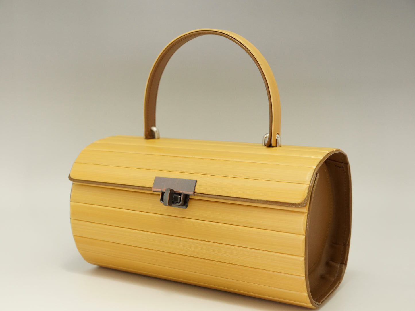 Round Handbag Madake Bamboo