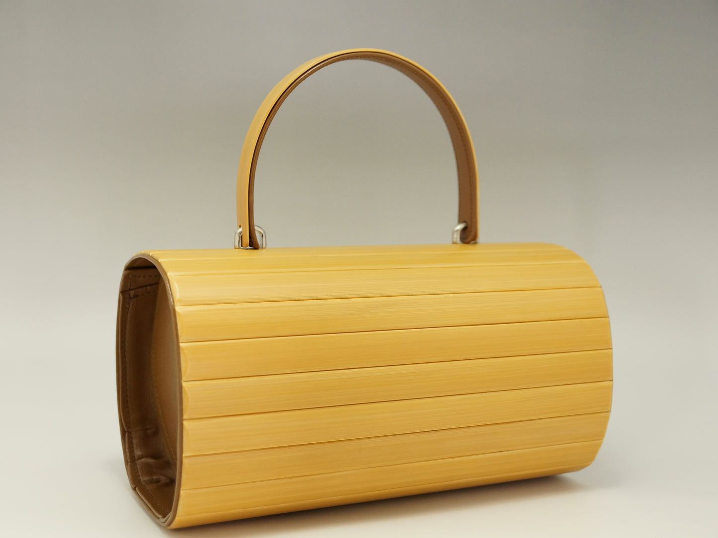 Round Handbag Madake Bamboo