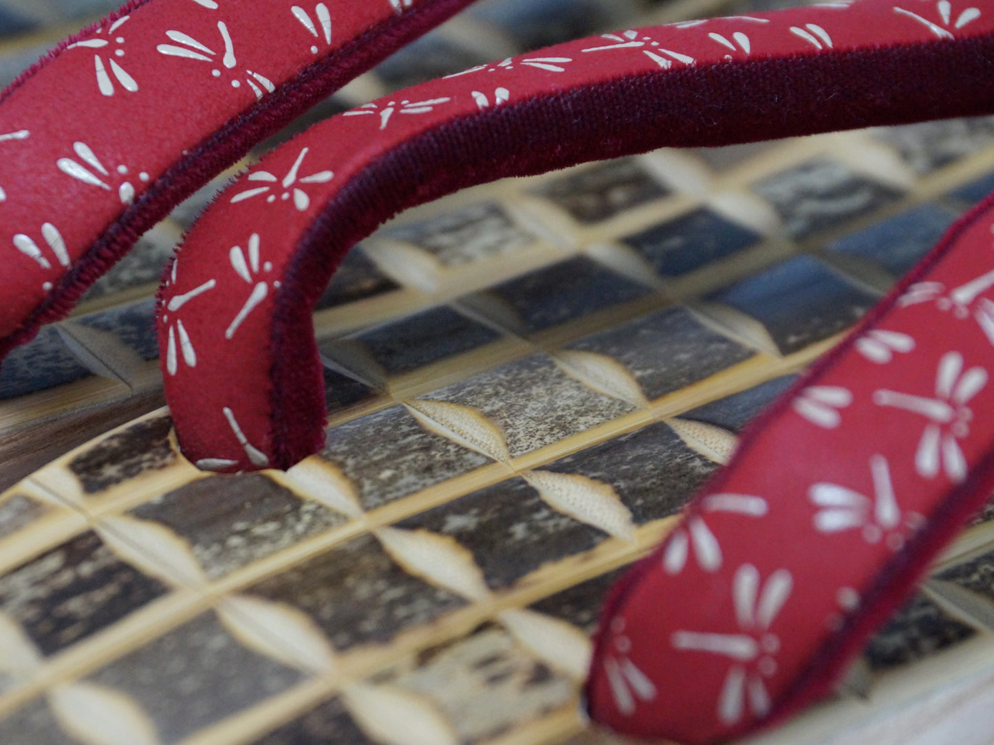 Geta Female Tiger Bamboo (Deerskin strap)