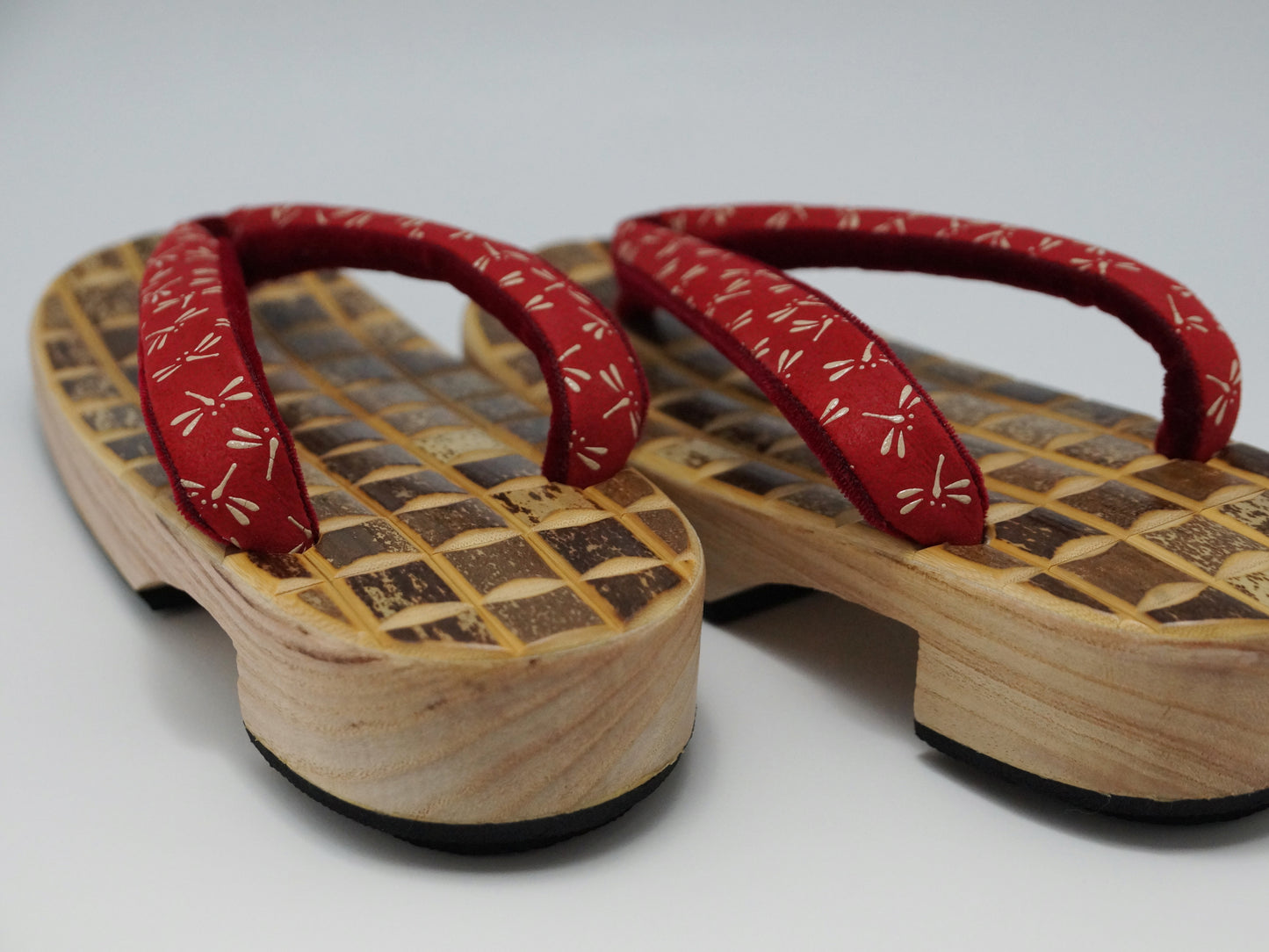 Geta Female Tiger Bamboo (Deerskin strap)