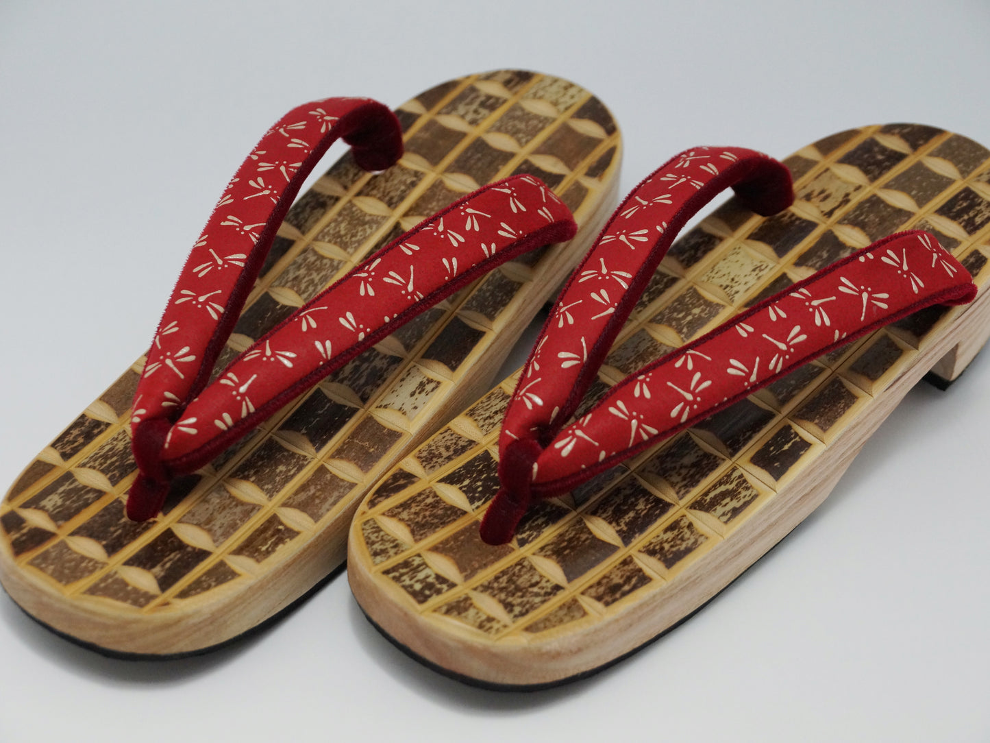 Geta Female Tiger Bamboo (Deerskin strap)