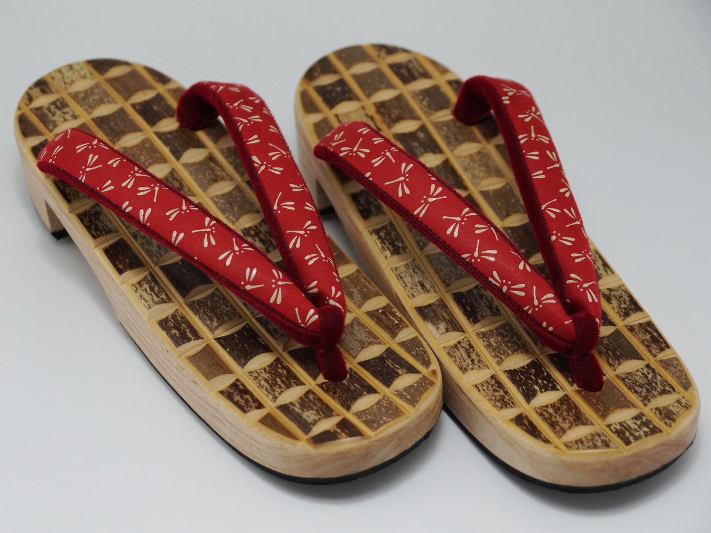 Geta Female Tiger Bamboo (Deerskin strap)