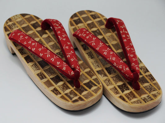 Geta Female Tiger Bamboo (Deerskin strap)